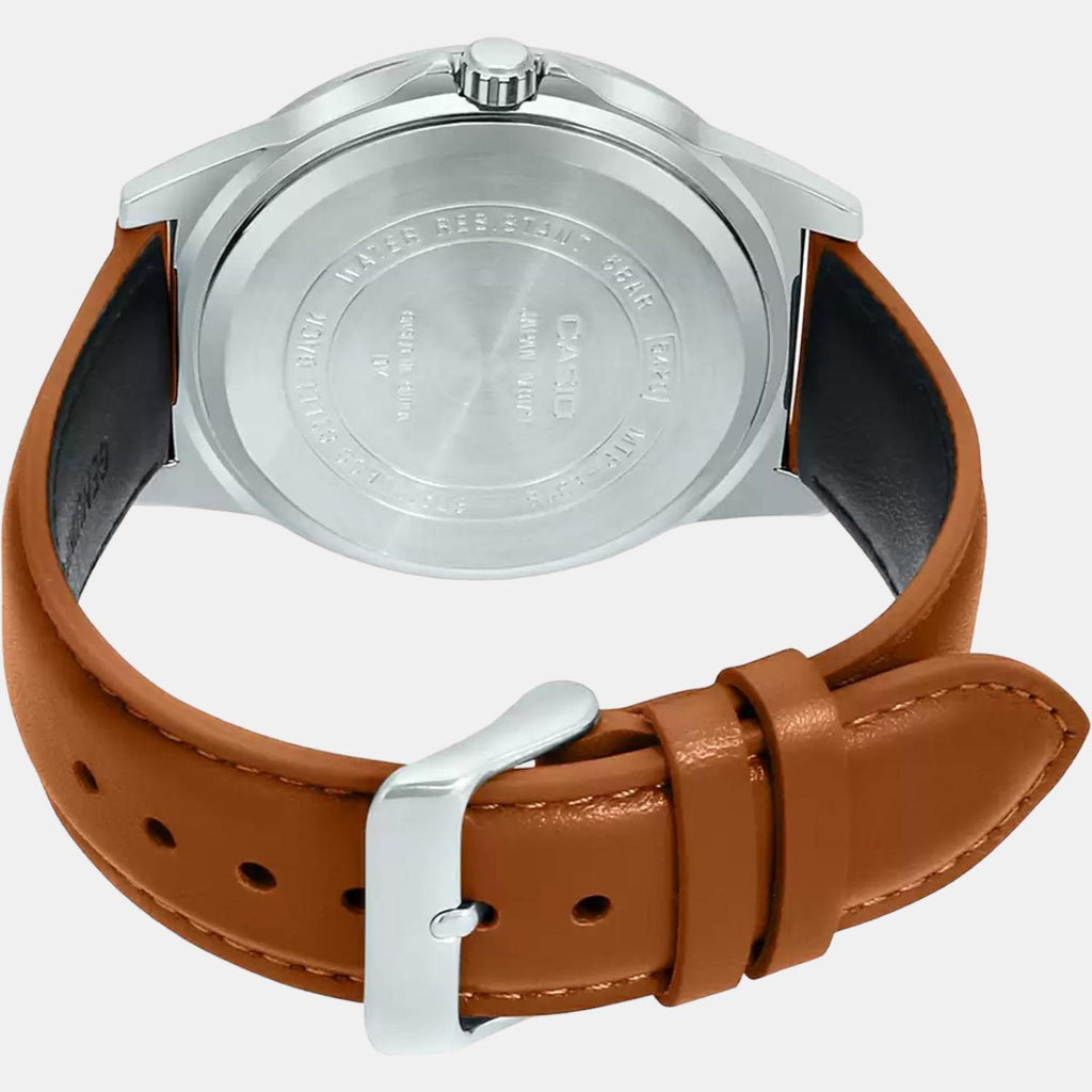 Casio Leather Blue watch