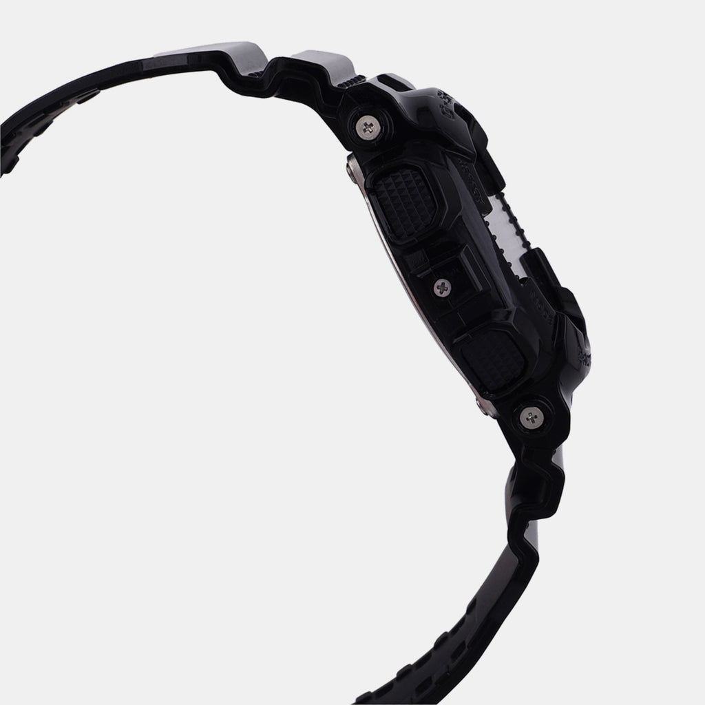 Casio Men Round Black watch