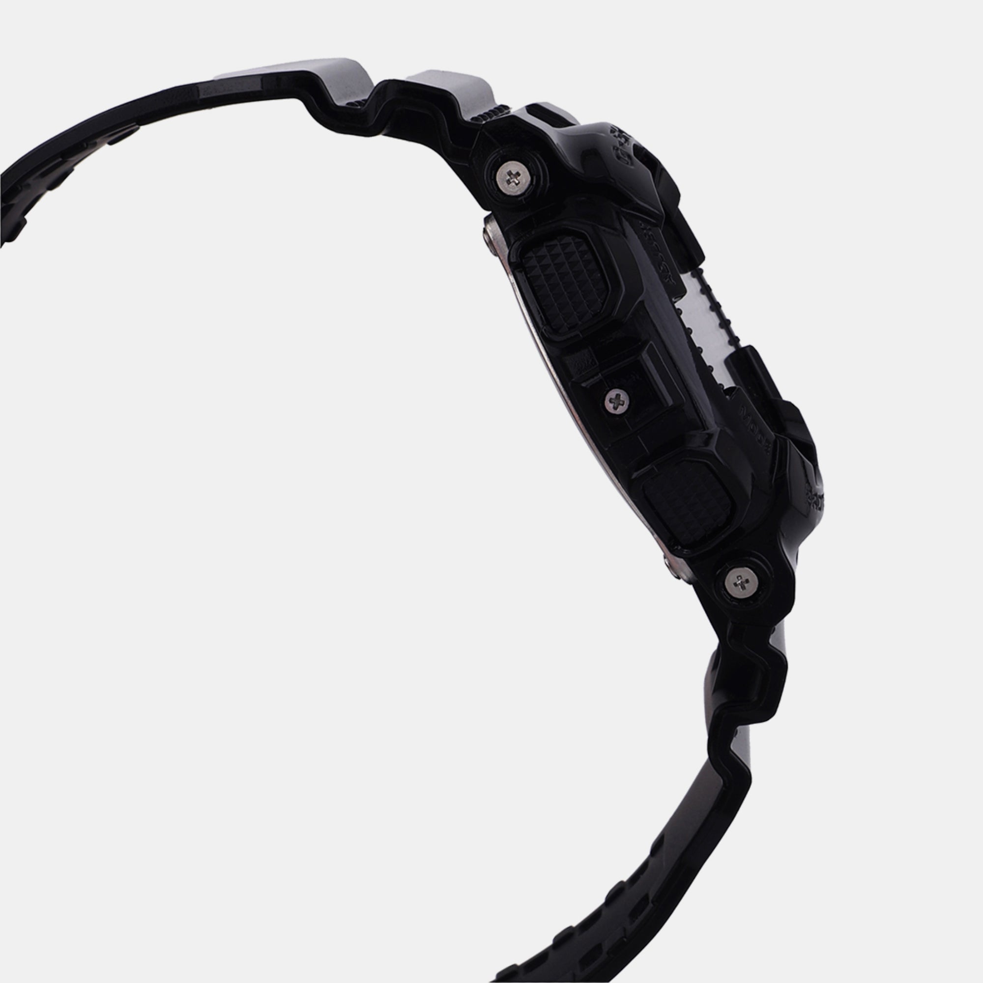 Casio Men Round Black watch