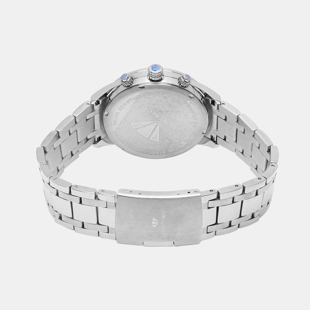 Mont Neo Stainless Steel Round watch
