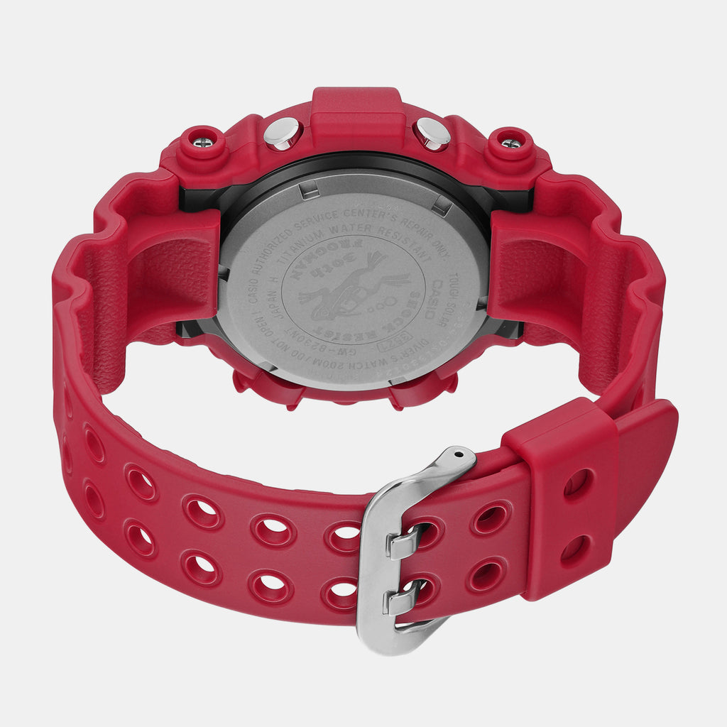 Casio Round Solar Digital Men watch