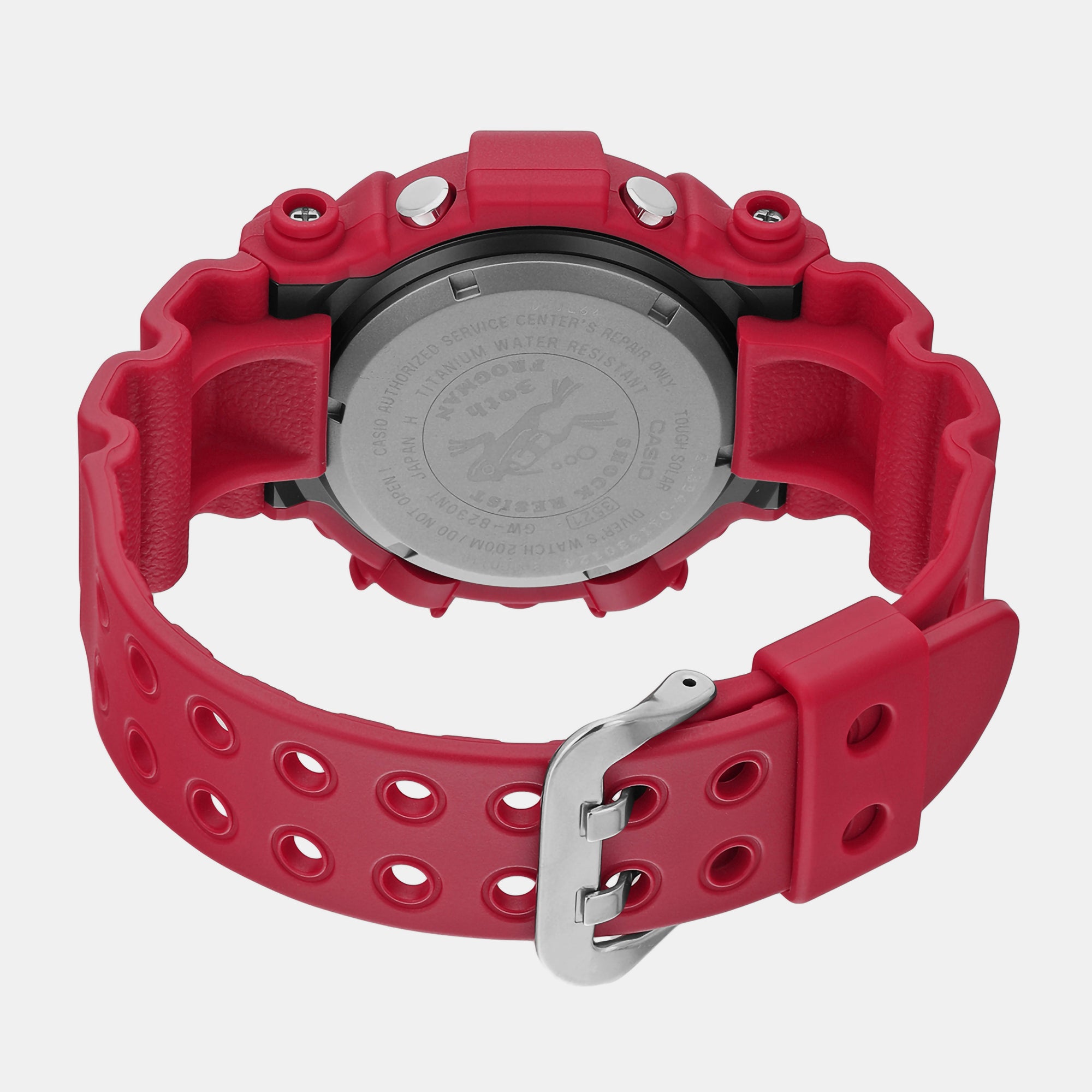 Casio Round Solar Digital Men watch