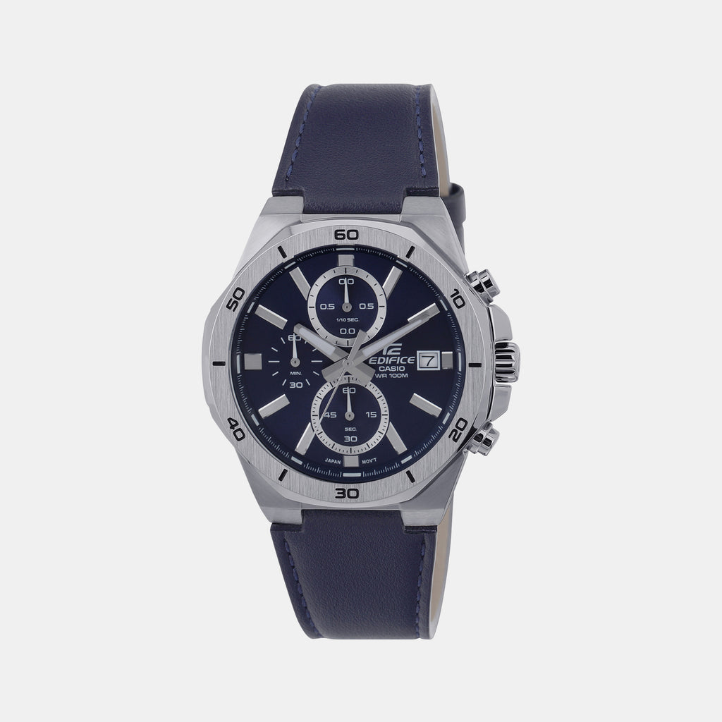 Casio Octagon Blue Chronograph watch