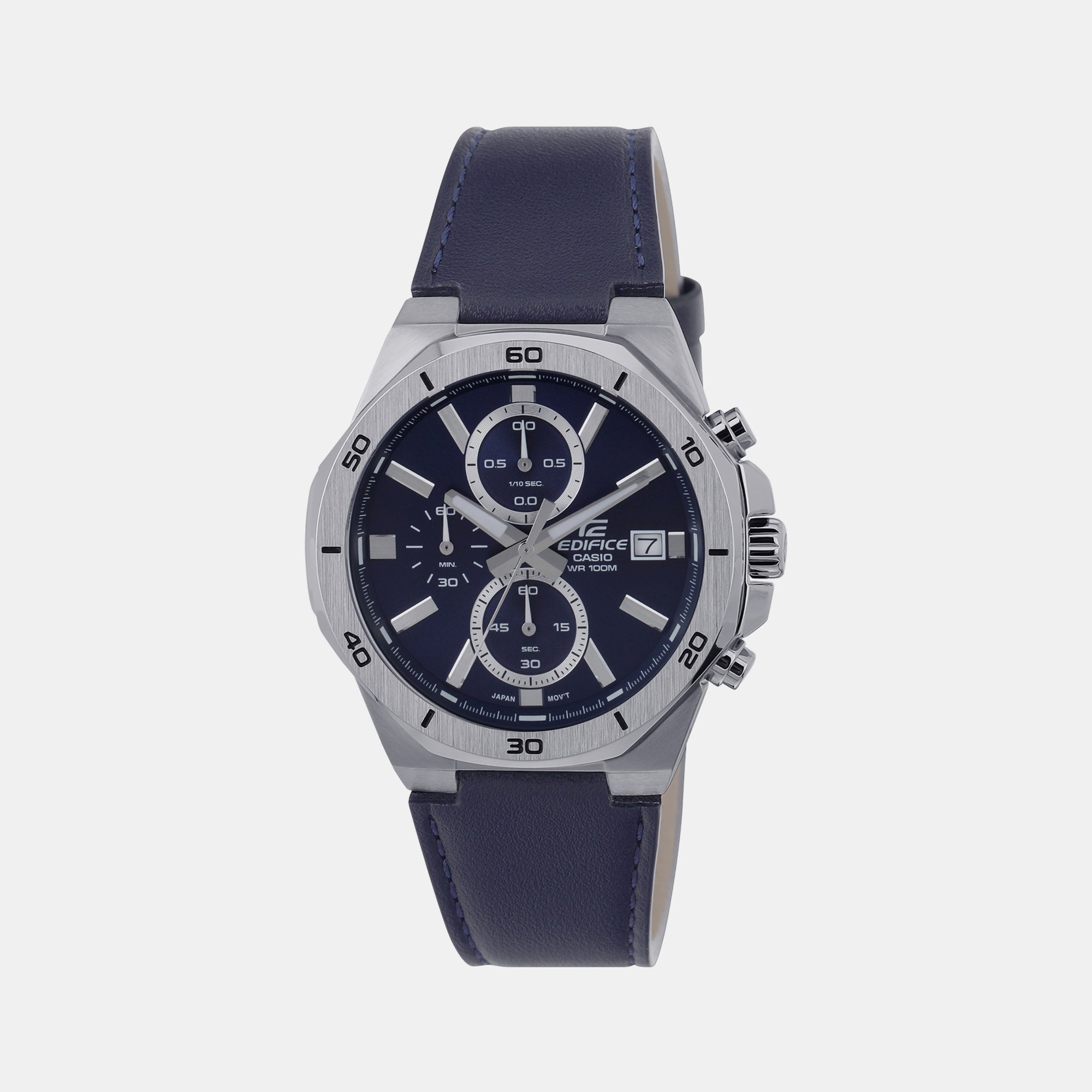 Casio Octagon Blue Chronograph watch