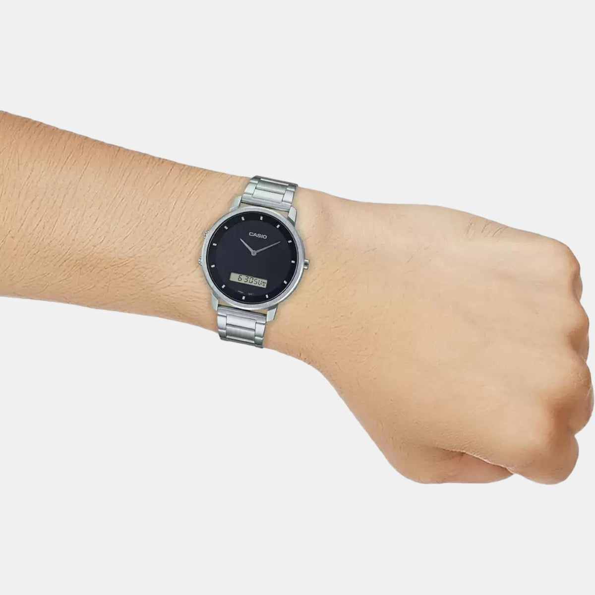 Casio Stainless Steel Black watch