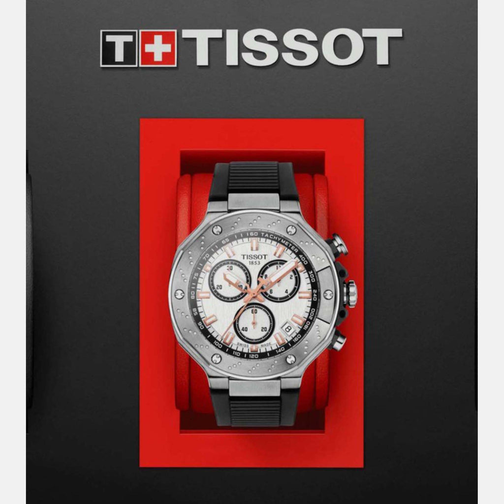 Tissot 45 mm Black Quartz watch