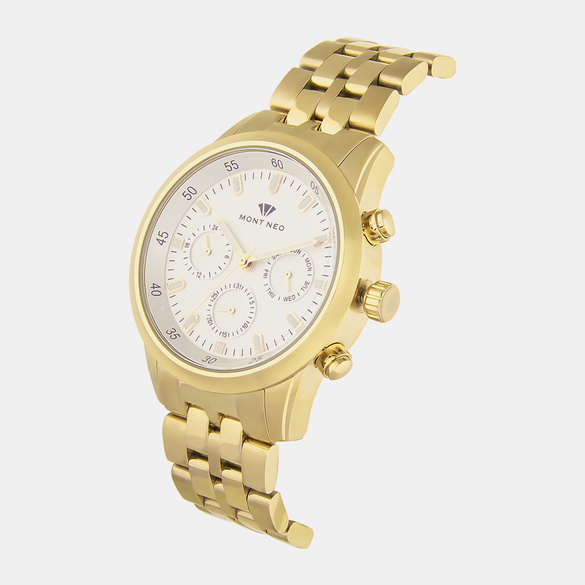 Mont Neo 44 mm Round Quartz watch