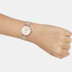 Sheen Women Quartz Rose Gold Dial Analog Leather Watch SX275