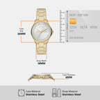 Armani Exchange Round Quartz Analog Women watch