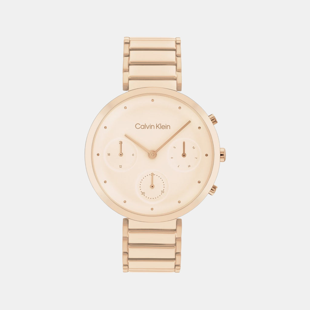 Female Stainless Steel Chronograph Watch 25200319