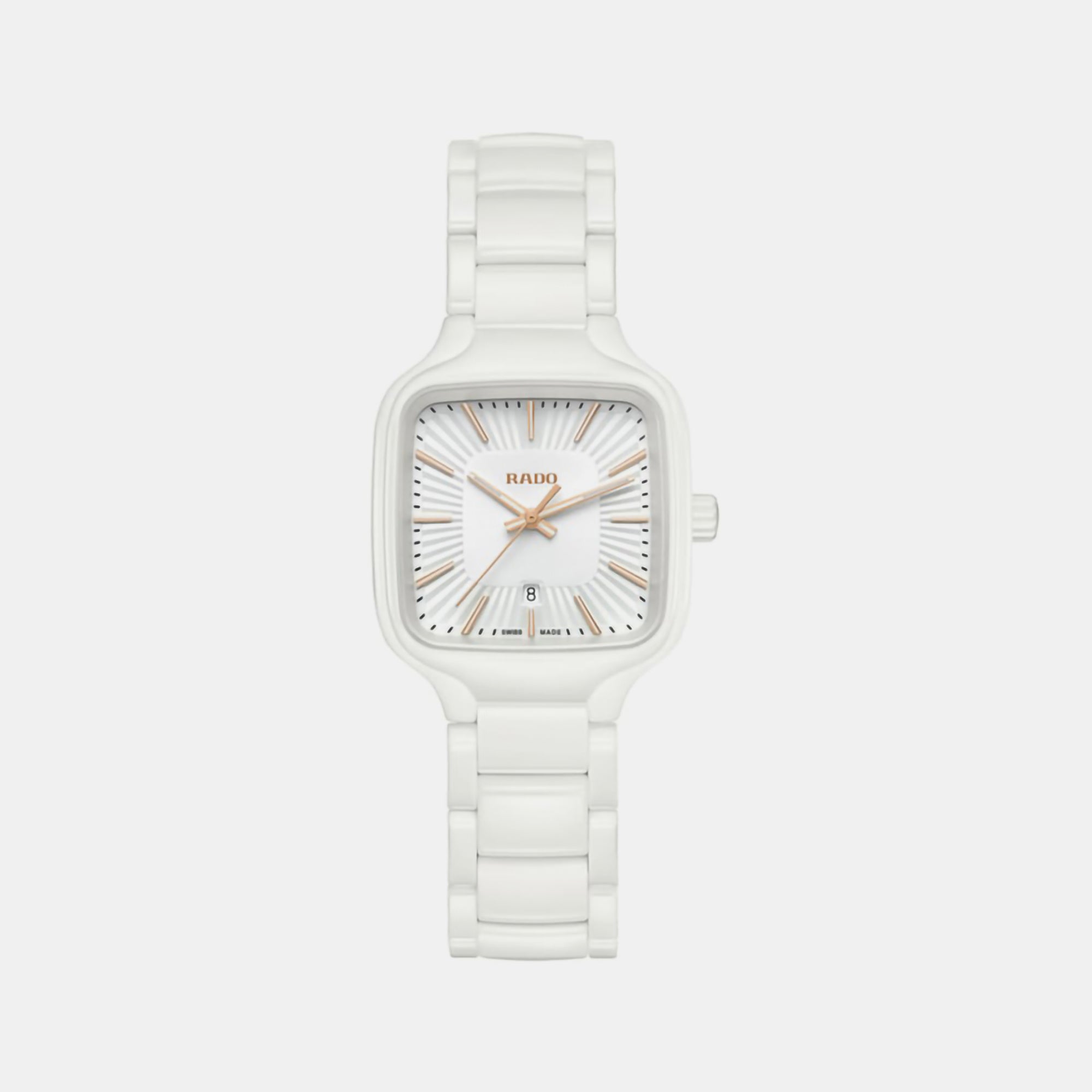 Rado Square White Analog watch
