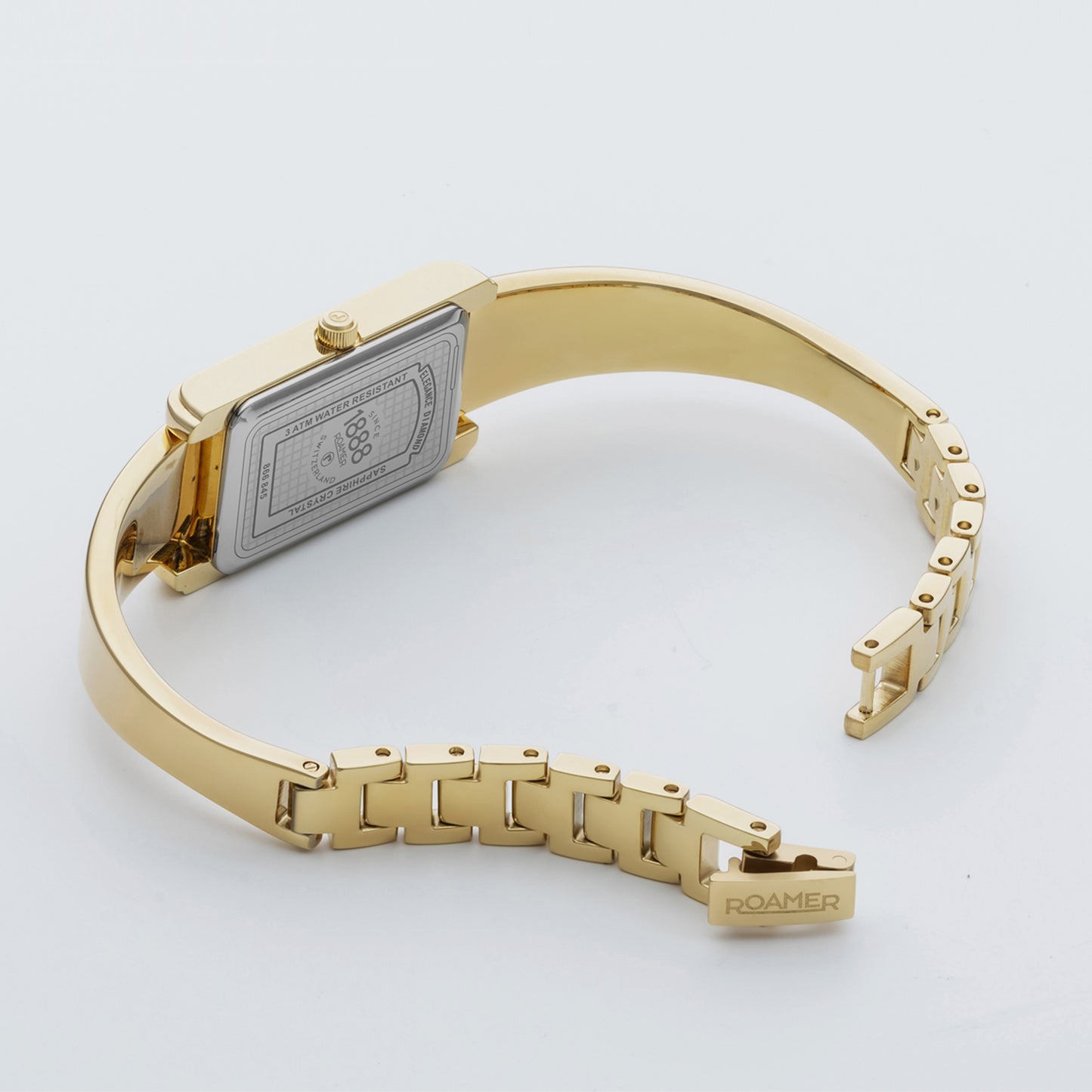 Female Gold Analog Brass Watch 866845 48 35 20
