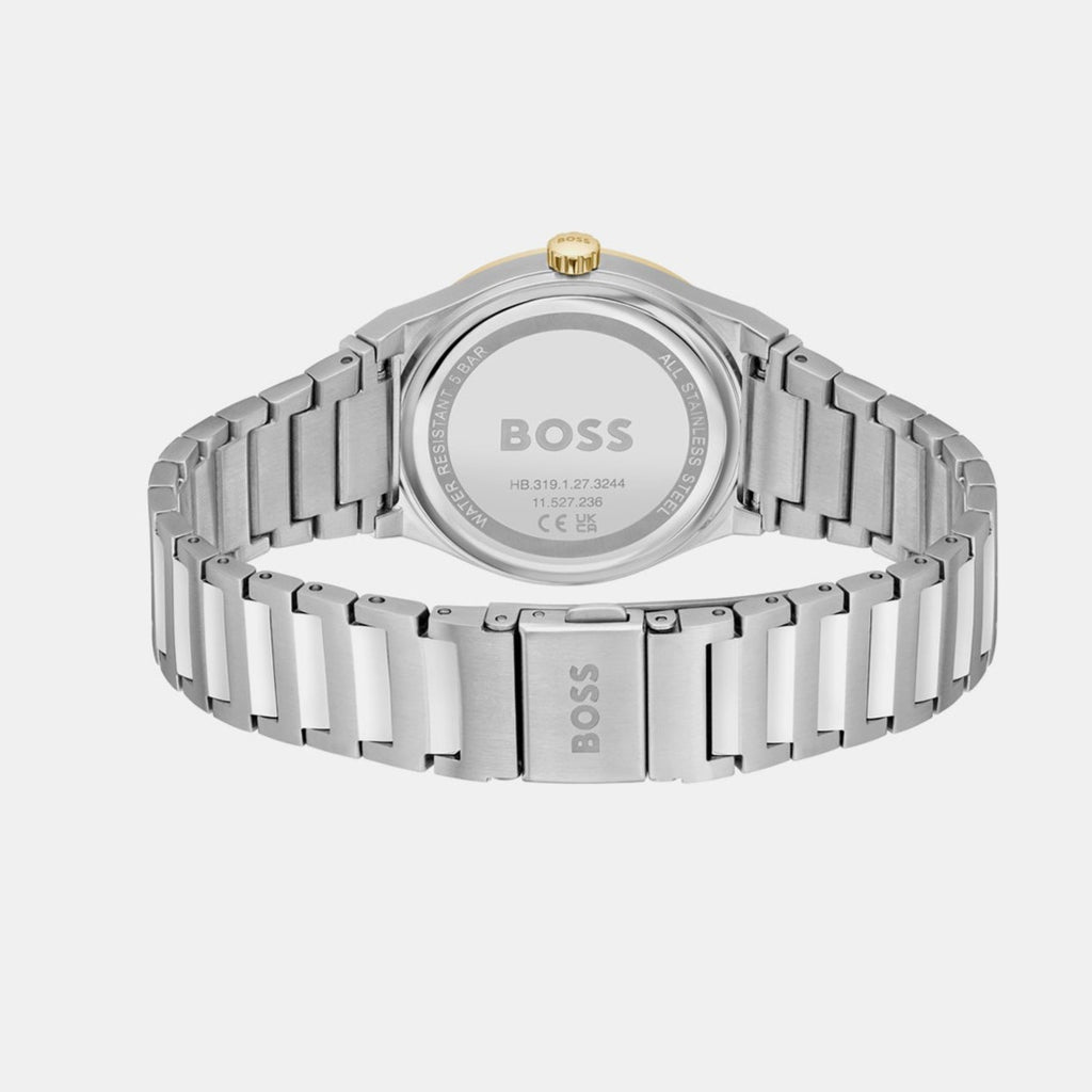 Boss Women Round Silver watch