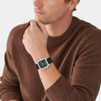 Fossil Men Square Black watch