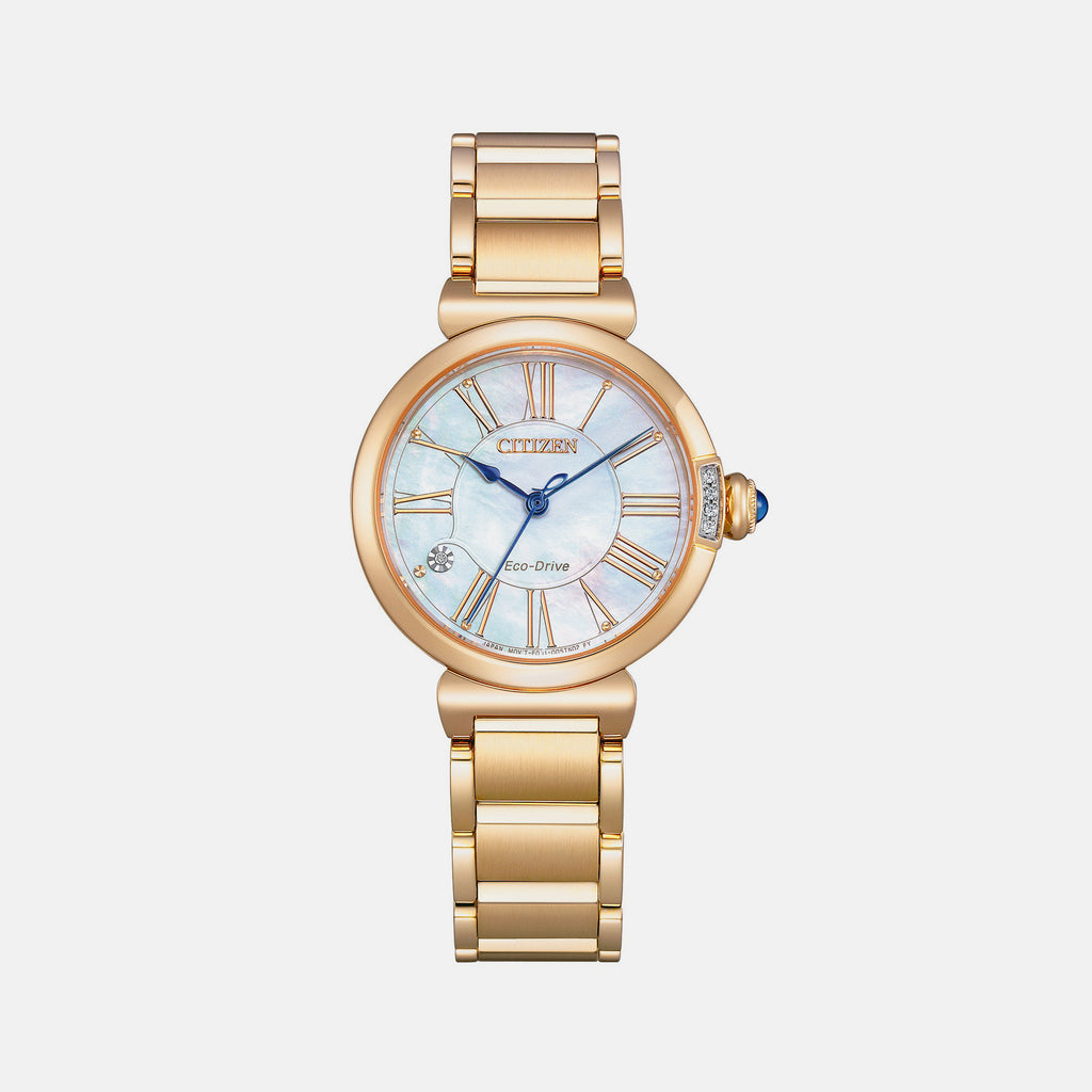 Citizen Round Mother Of Pearl Analog watch