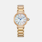 Citizen Round Mother Of Pearl Analog watch