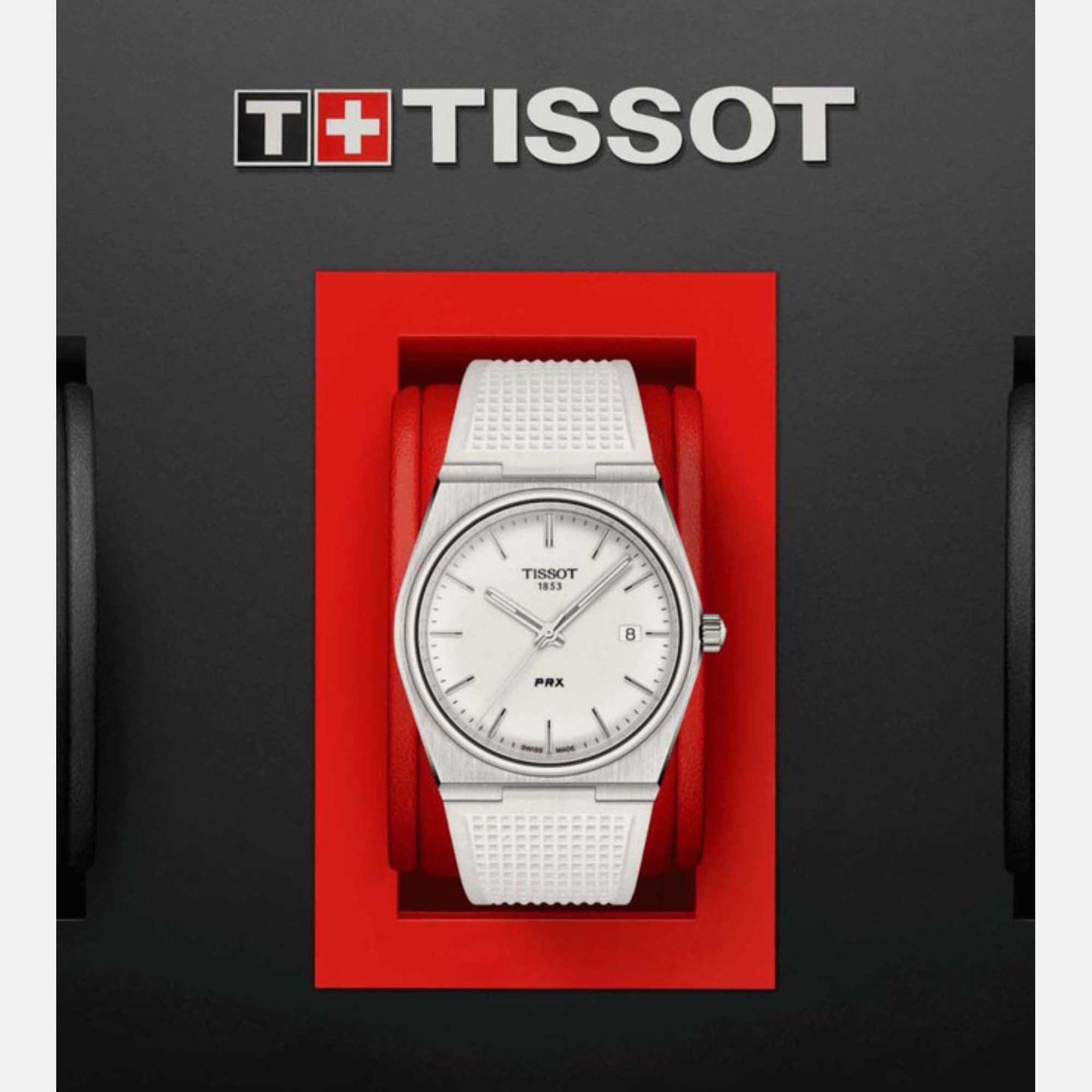 Tissot Rubber White watch