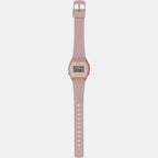 Vintage Women Quartz Rose Gold Dial Digital Resin Watch D213