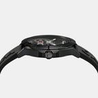 Ferragamo Men Round Black watch