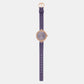 Casio Leather Purple watch