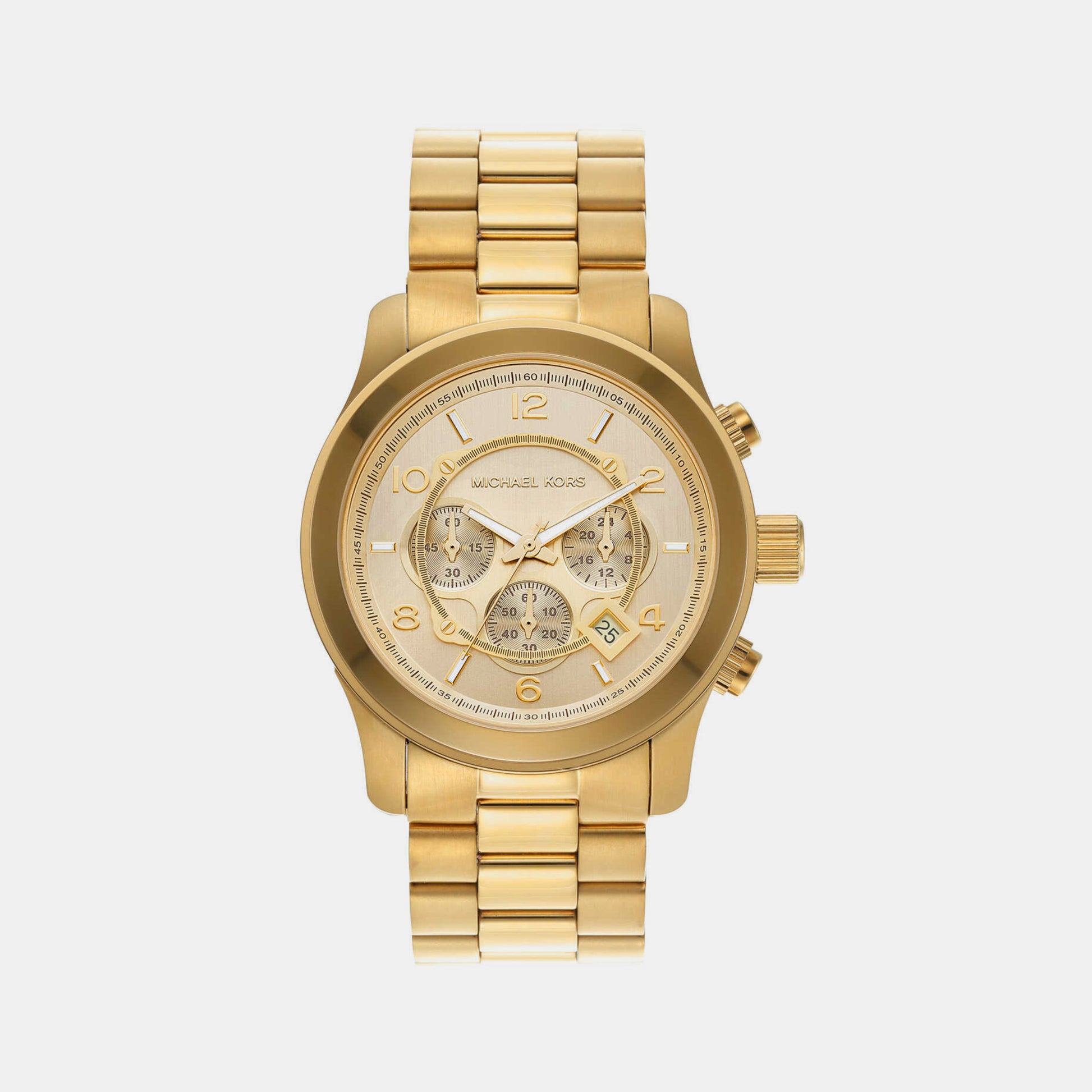 Mens Michael Kors Michael Kors Men Golden Analog Watch At ₹ 2700