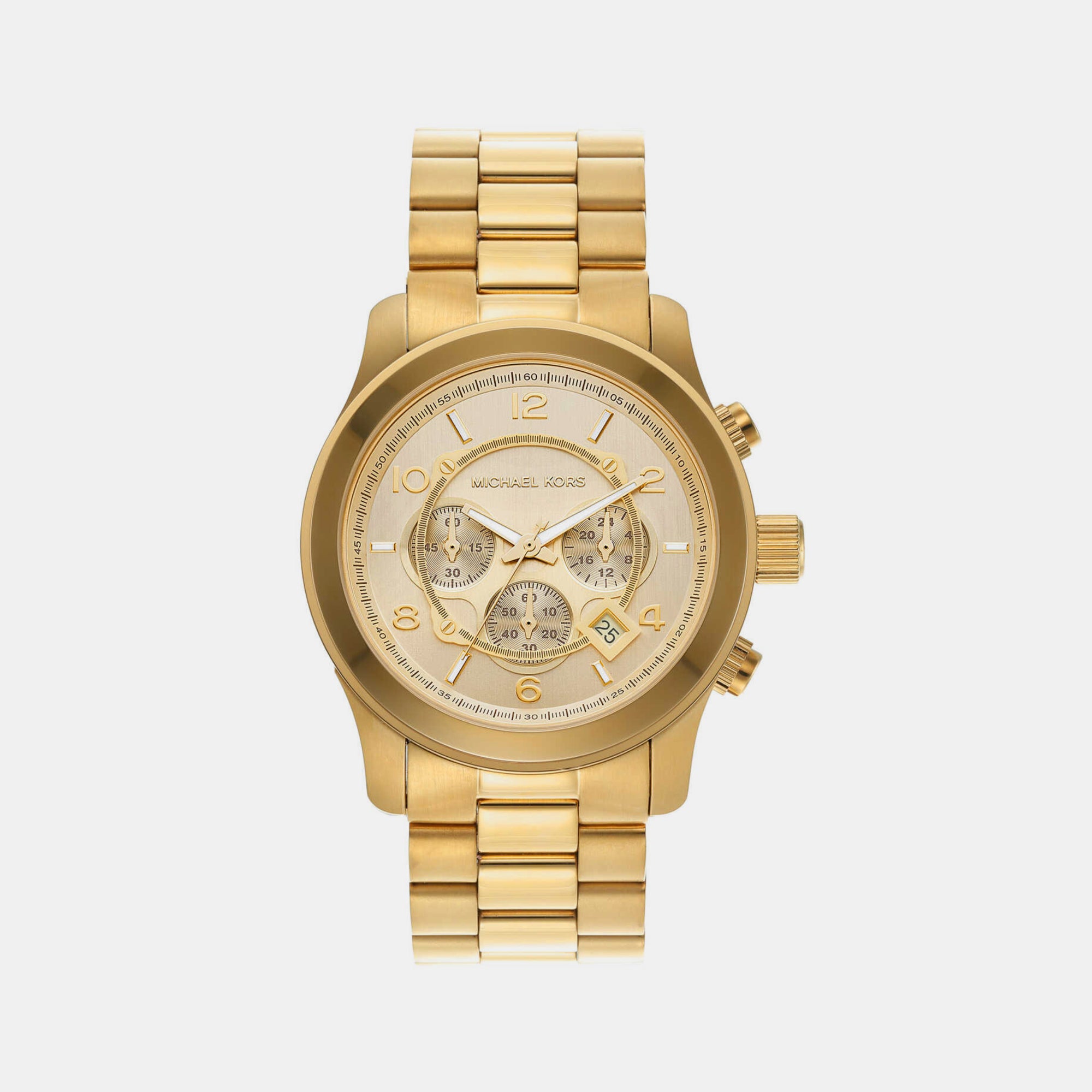 Michael Kors Round Gold Chronograph watch