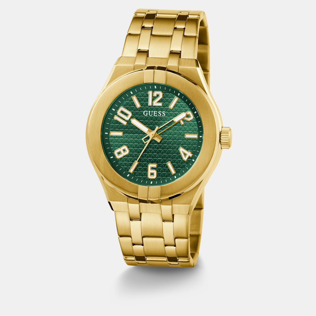 Guess Stainless Steel Round watch