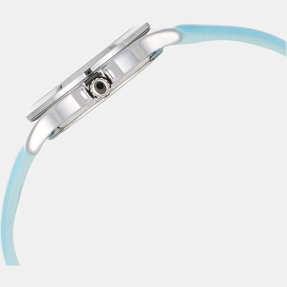 Casio Women Round Blue watch