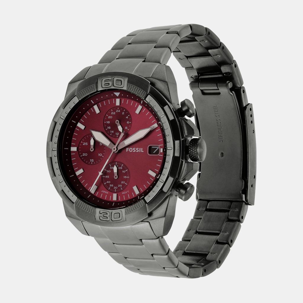 Fossil Men Round Smoke watch