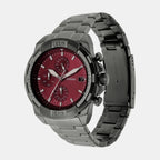 Fossil Men Round Smoke watch