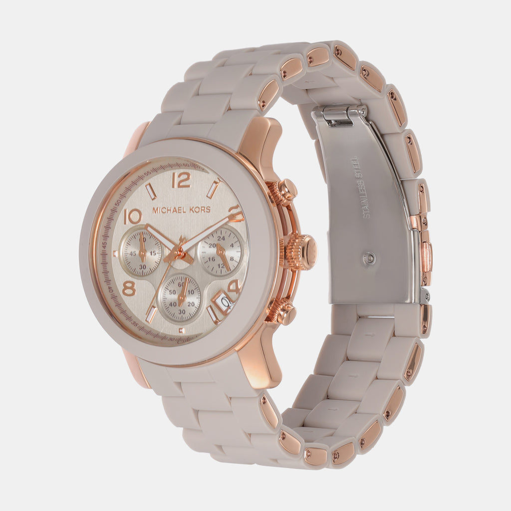Michael Kors Women Round Grey watch