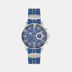 Mont Neo Round Blue Chronograph watch