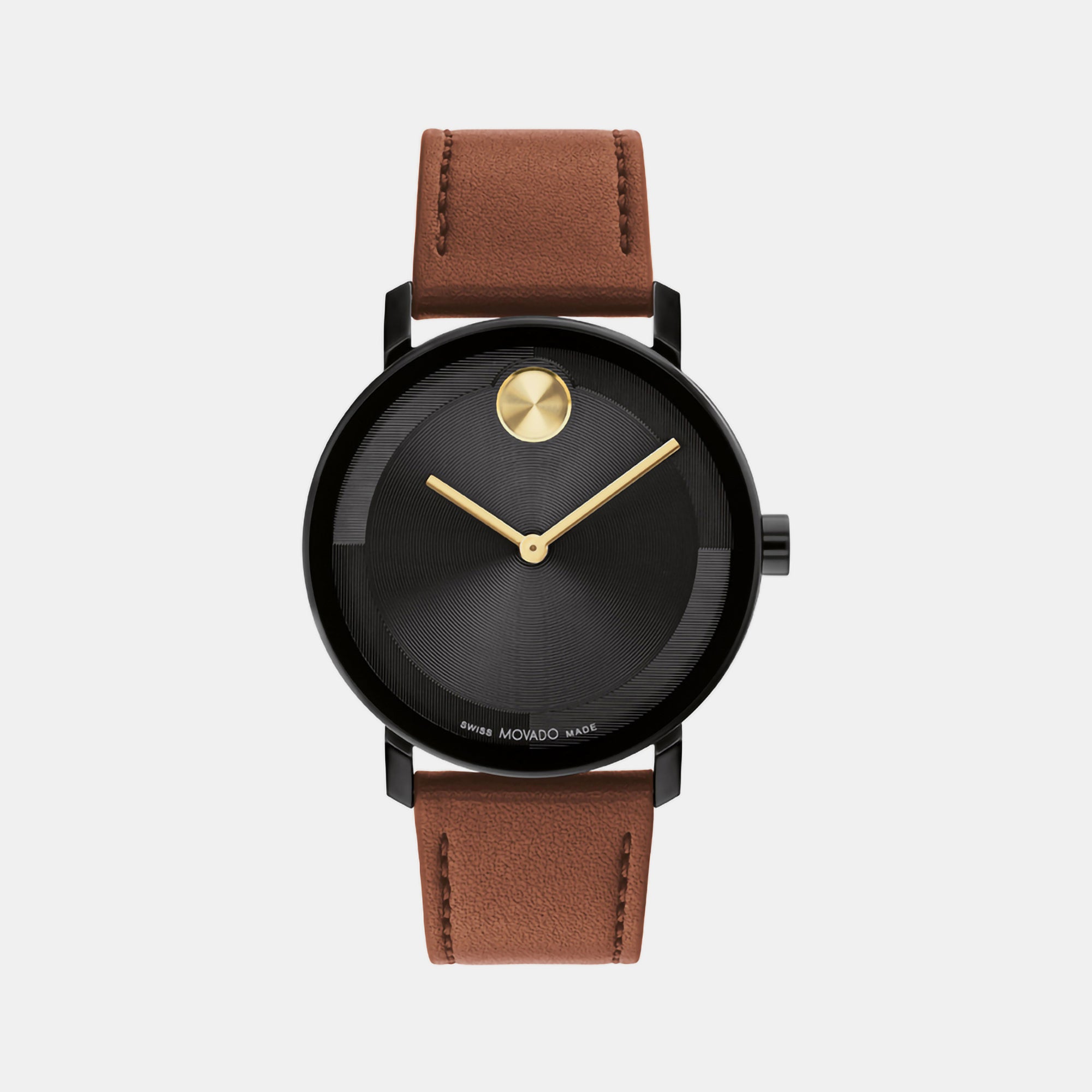 Movado Round Black Analog watch