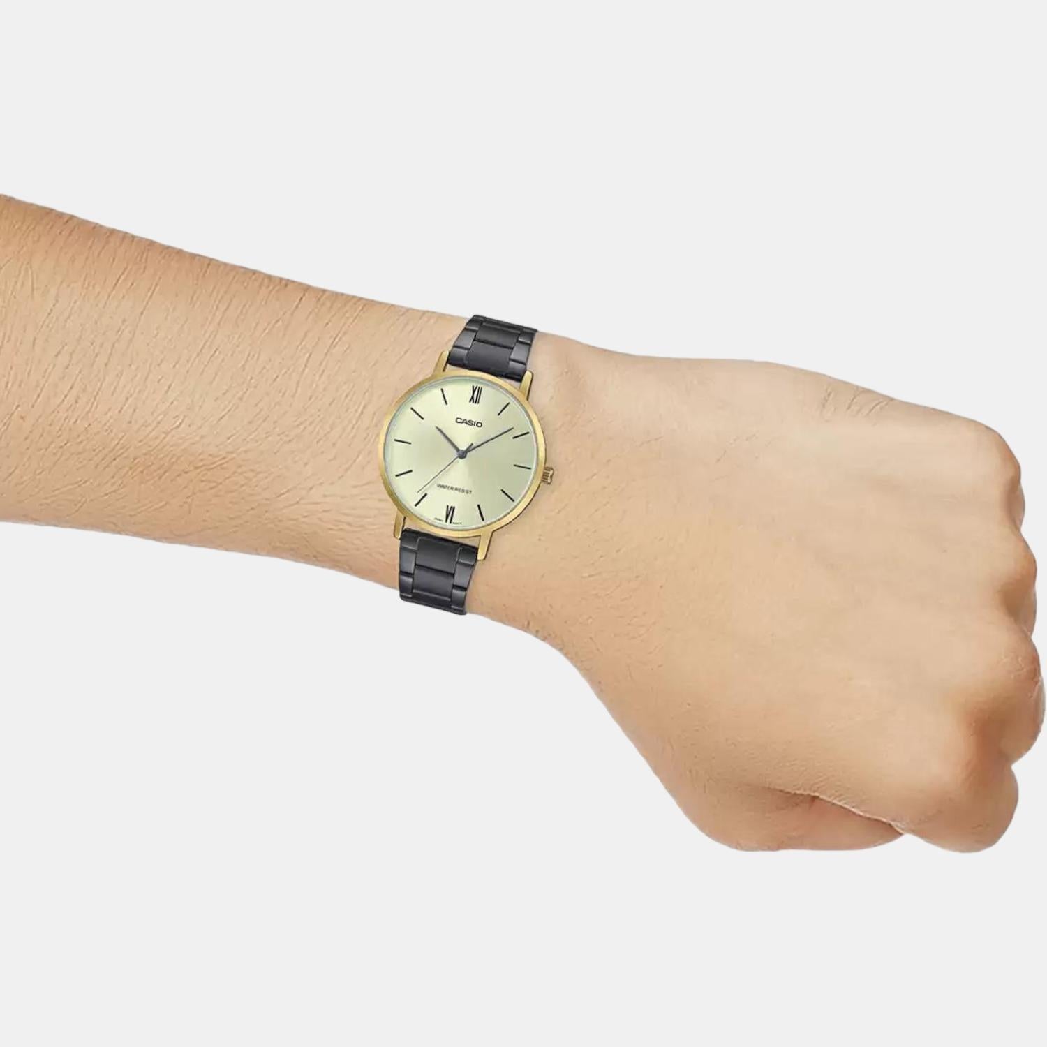 Casio Stainless Steel Yellow watch