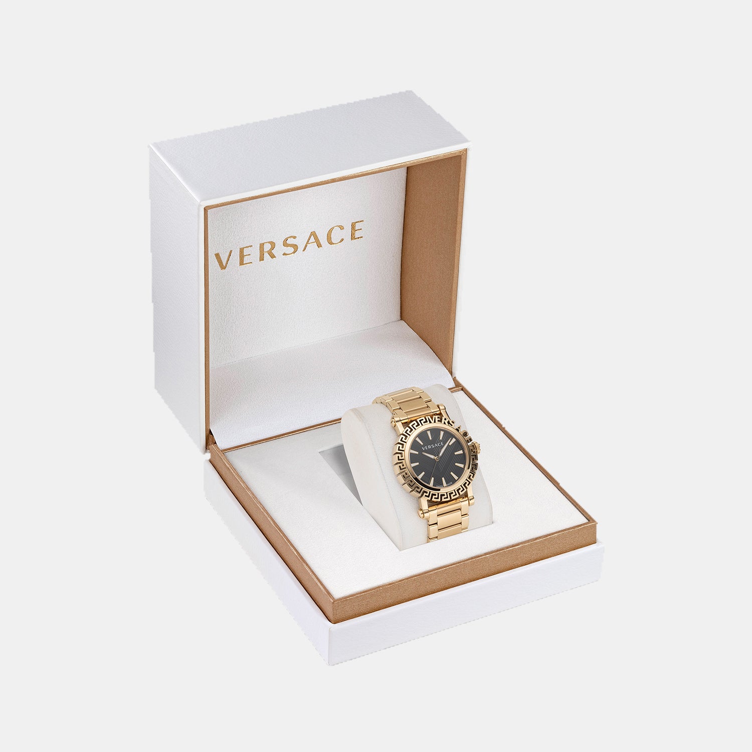 Versace Stainless Steel Round watch