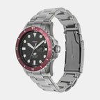 Fossil Men Round Black watch