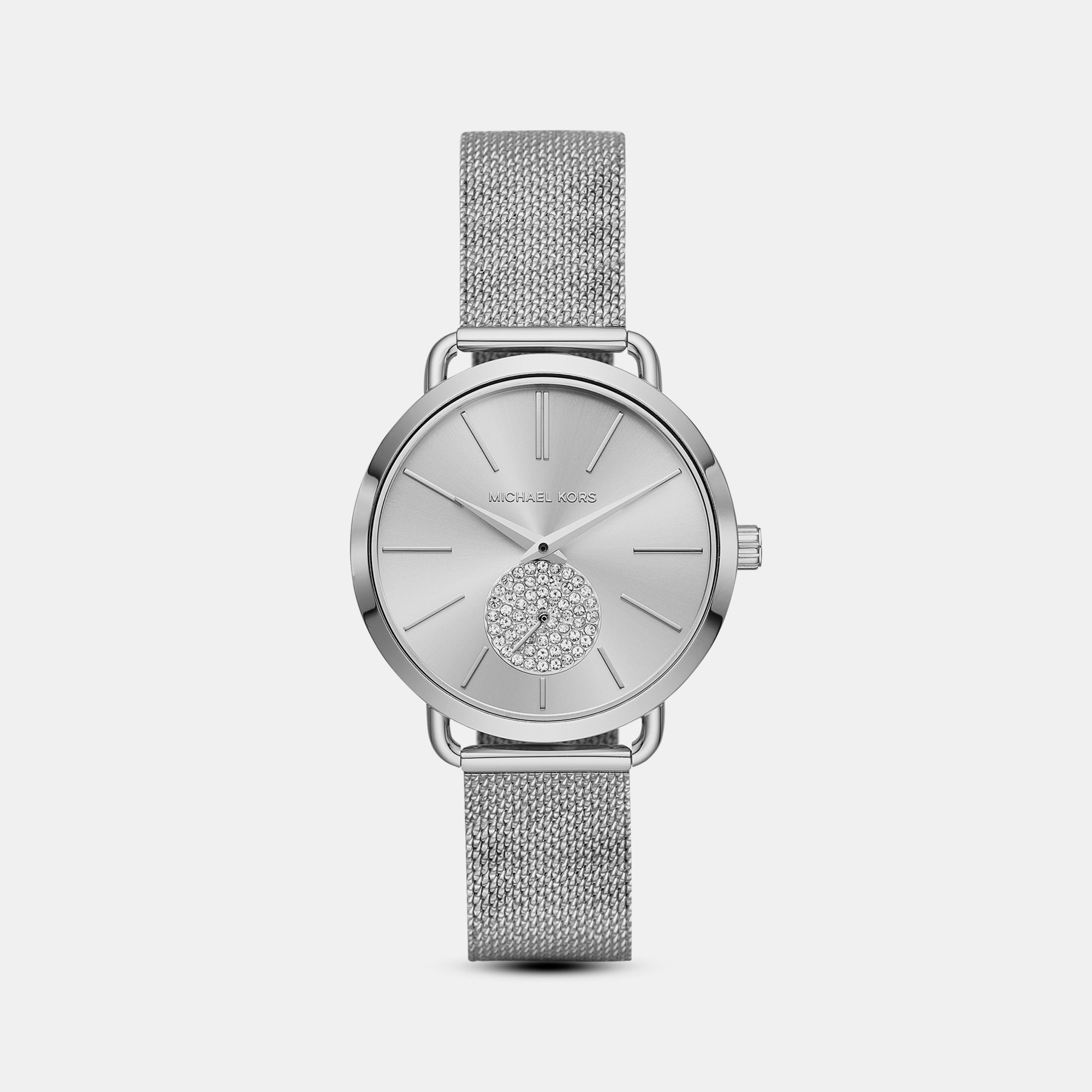 Michael Kors Round Silver Analog watch