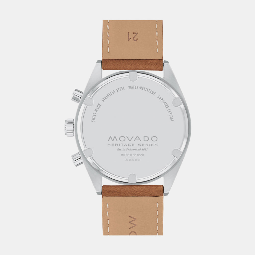 Movado Men Round Blue watch