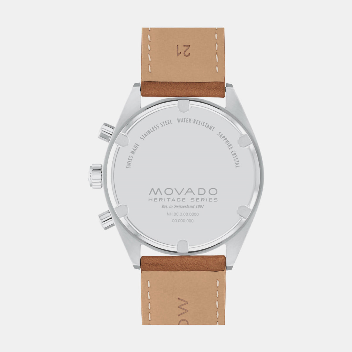 Movado Men Round Blue watch