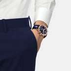 Tissot Men Round Blue watch