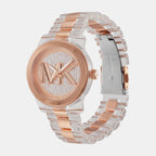 Michael Kors Women Round Rose Gold watch