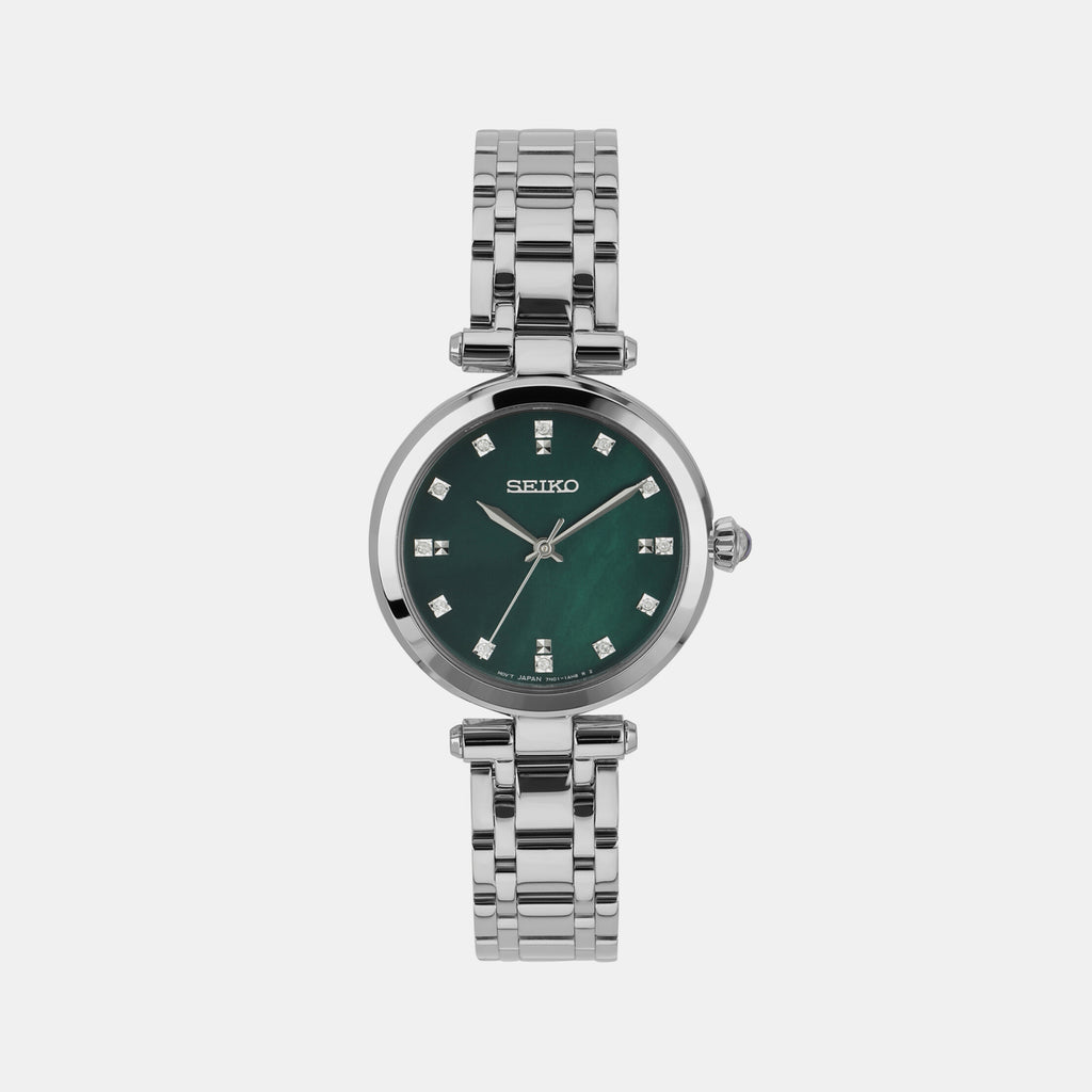 Seiko Round Green Analog watch