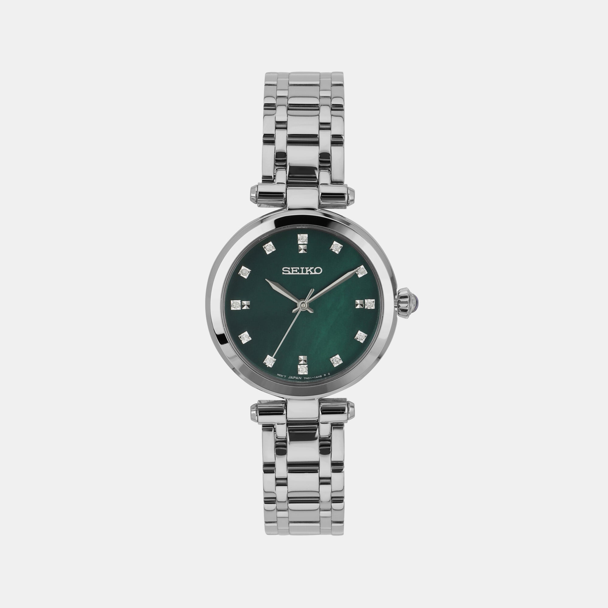 Seiko Round Green Analog watch