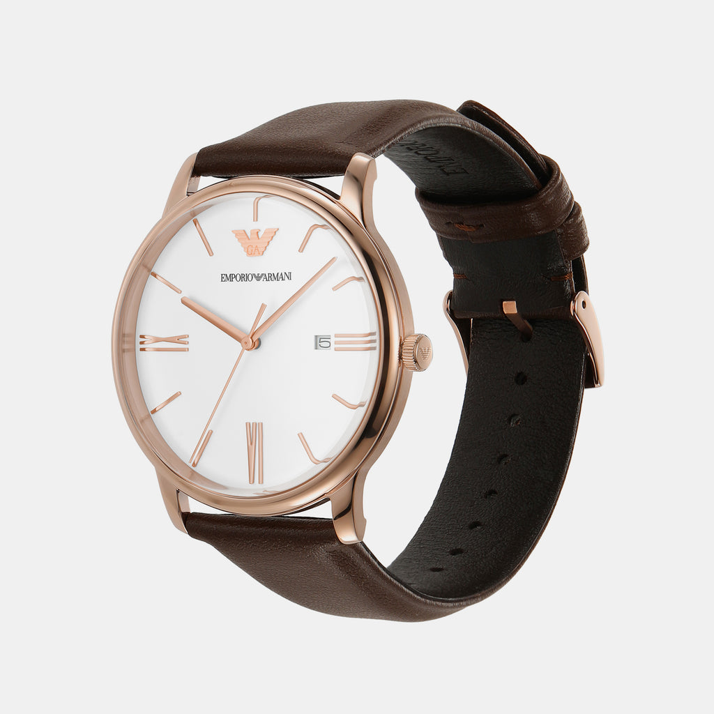 Emporio Armani Stainless Steel Round watch