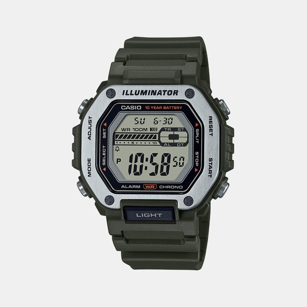 Casio Octagon Green Digital watch