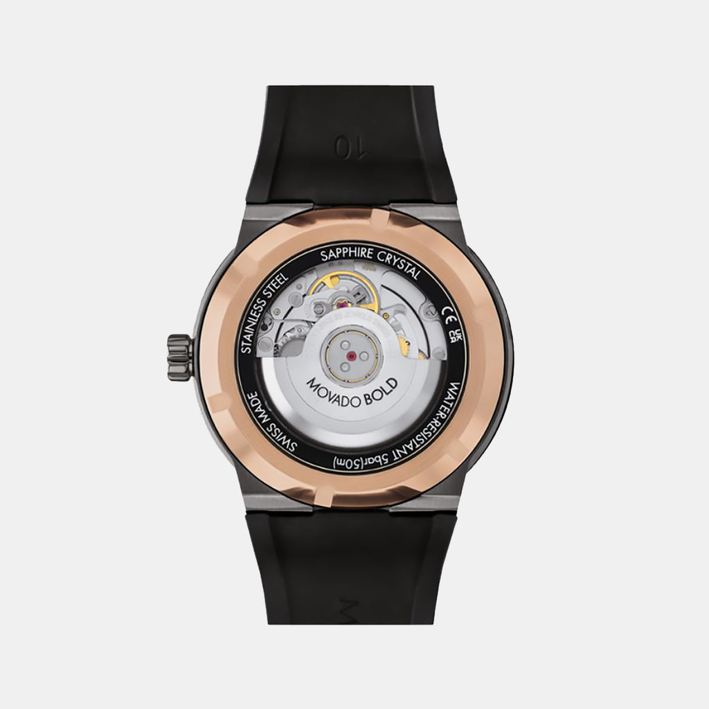 Movado Men Round Black watch