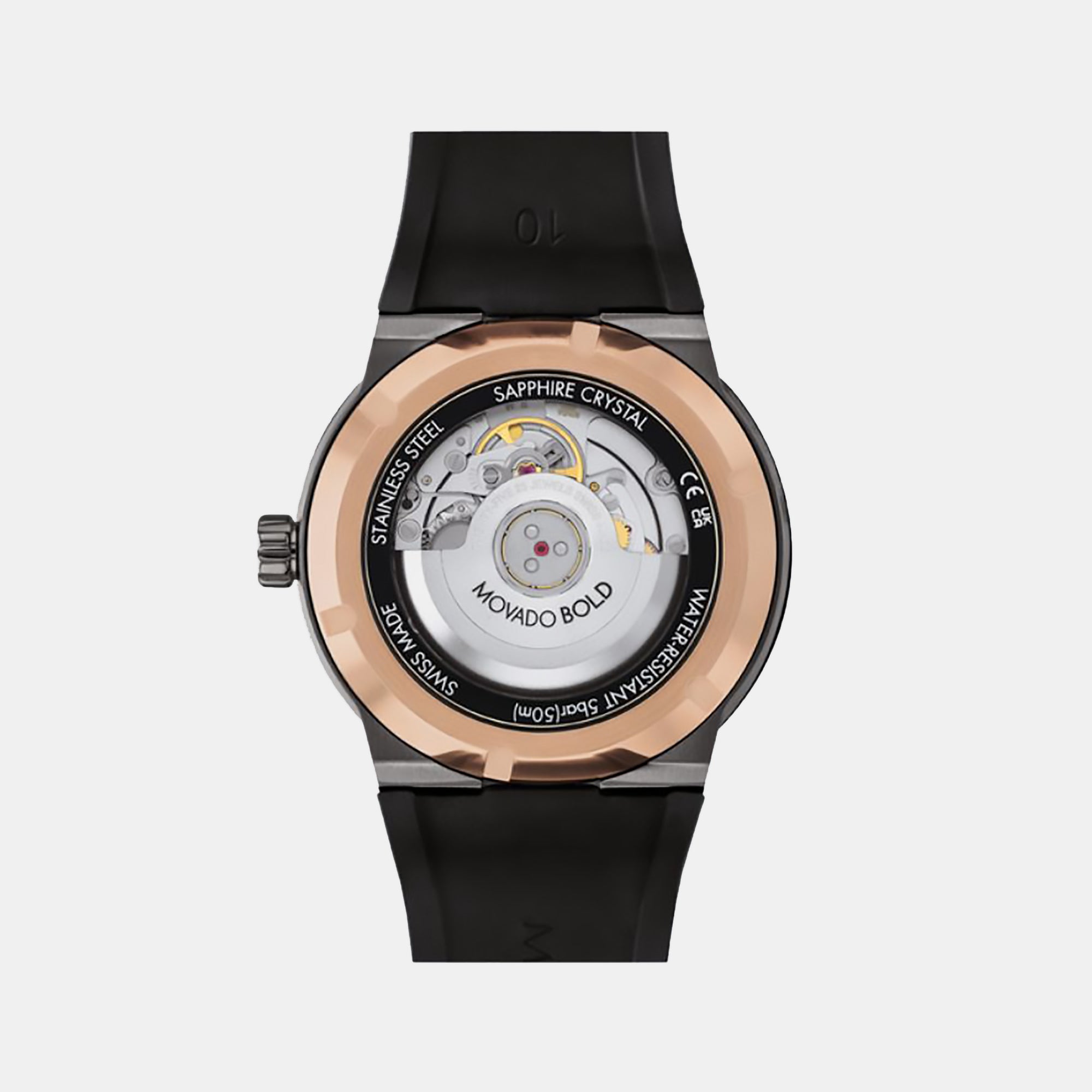 Movado Men Round Black watch