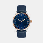 Timex Round Blue Analog watch