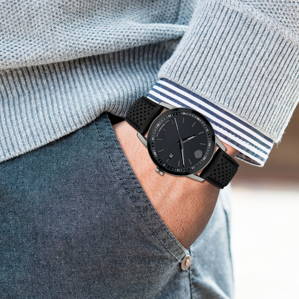 Movado 42 mm Round Quartz watch