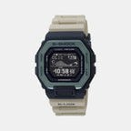 Casio Rectangular Blue Digital watch